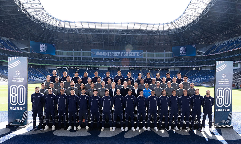 Rayados presentan su Foto Oficial del Clausura 2025