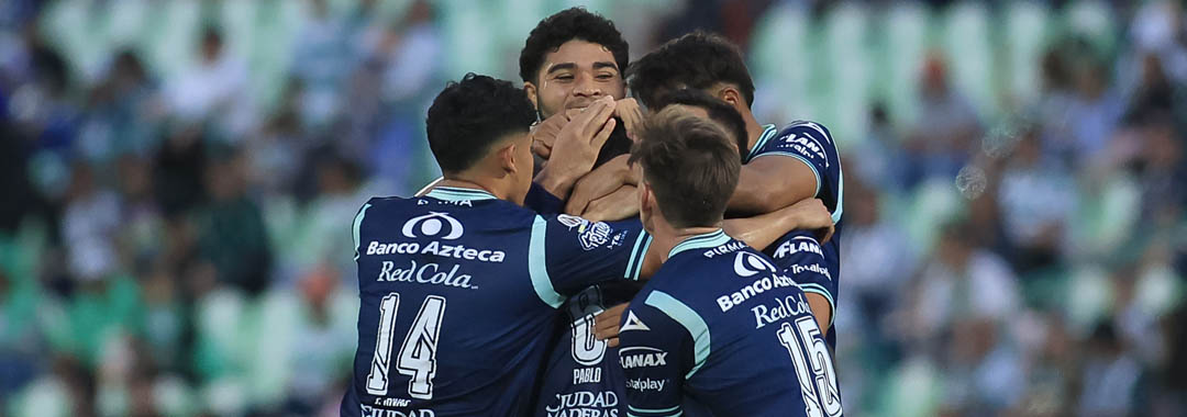 Puebla le gana a Santos y hace historia