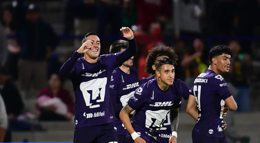 Ergas y Funes Mori lideran la victoria de Pumas UNAM sobre LD Alajuelense en el partido de ida de los octavos de final