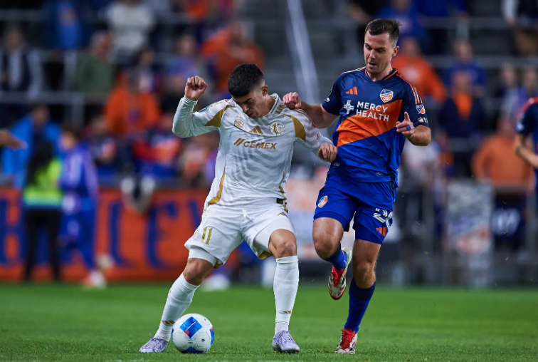 FC Cincinnati y Tigres empatan en la ida de los octavos de final