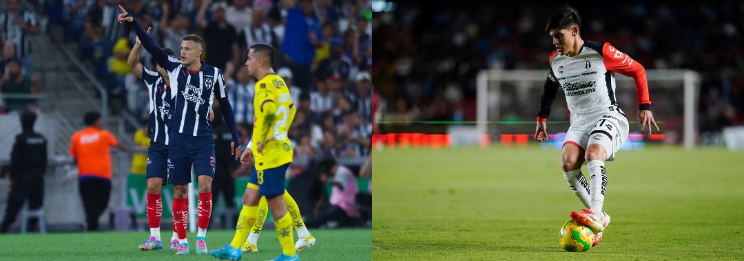 Monterrey vence a América, Atlas hace lo propio en la Corregidora