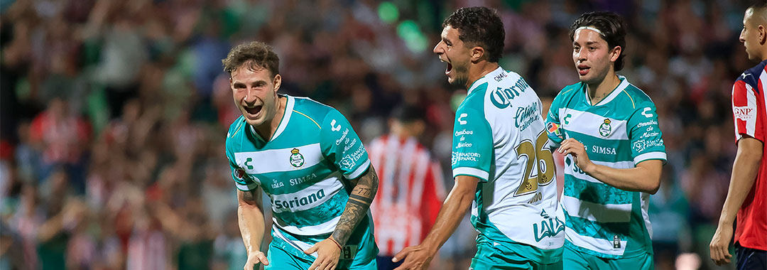 Santos frena a Chivas y se mete al top 5 del Apertura 2025