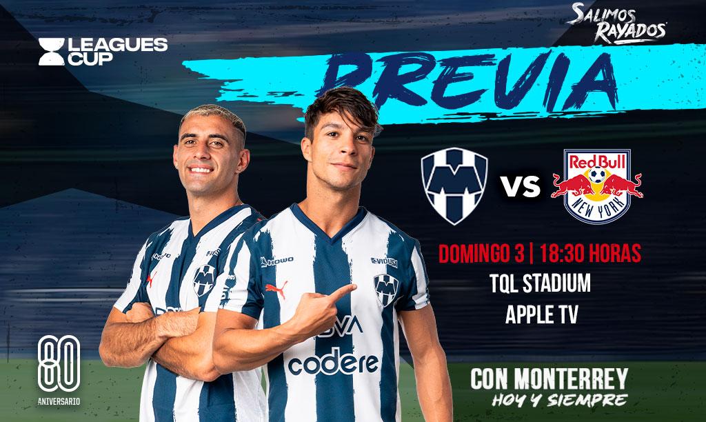 Rayados busca su primer triunfo en Leagues Cup ante NY Red Bulls
