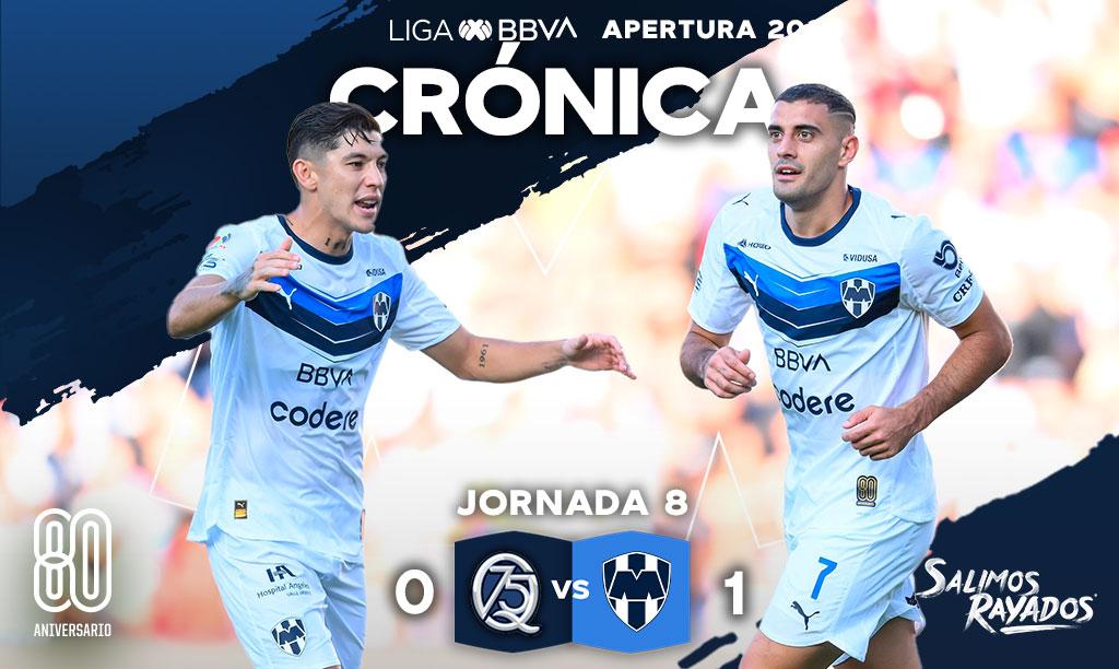 Rayados firma su séptima victoria consecutiva y acaricia récord histórico