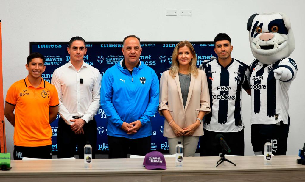 Rayados y Planet Fitness impulsan el deporte en Nuevo León con donación al INDE
