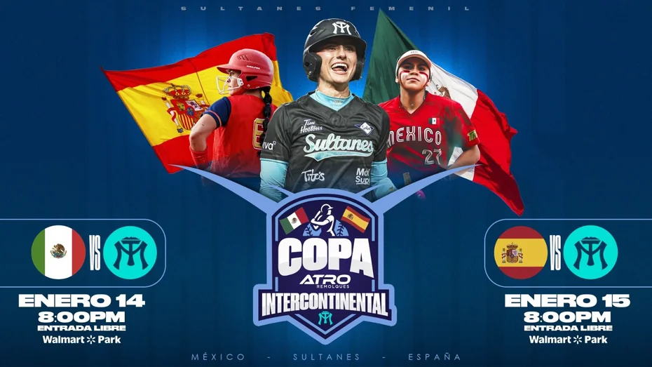 Sultanes Femenil será anfitrión de la Copa Intercontinental Atro en el Walmart Park