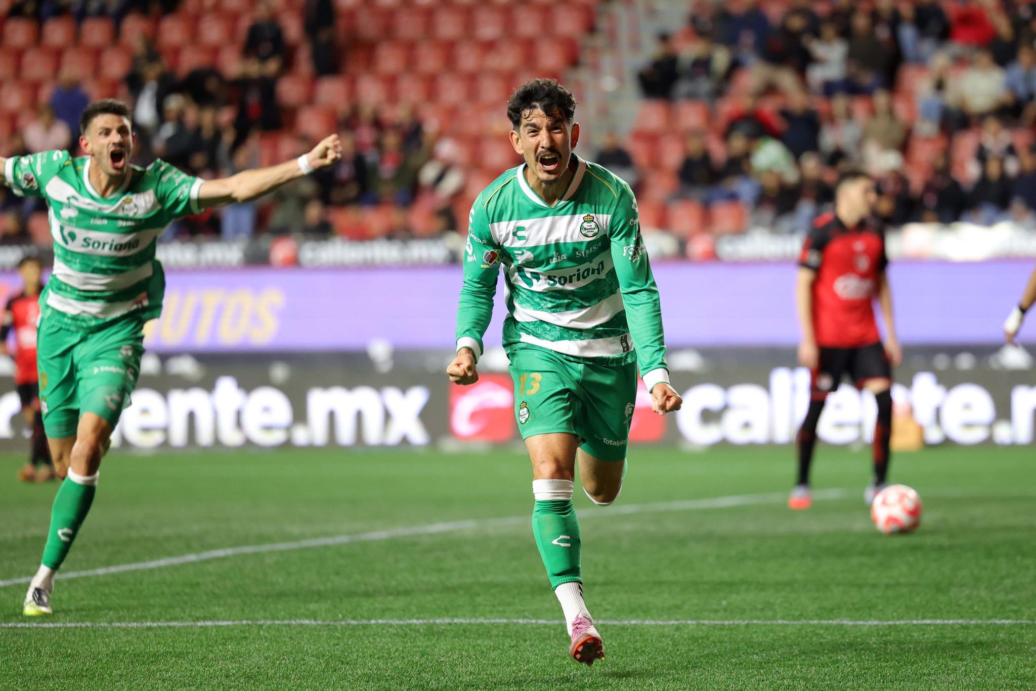 Santos rescata triunfo dramático en Tijuana y rompe racha sin ganar como visitante