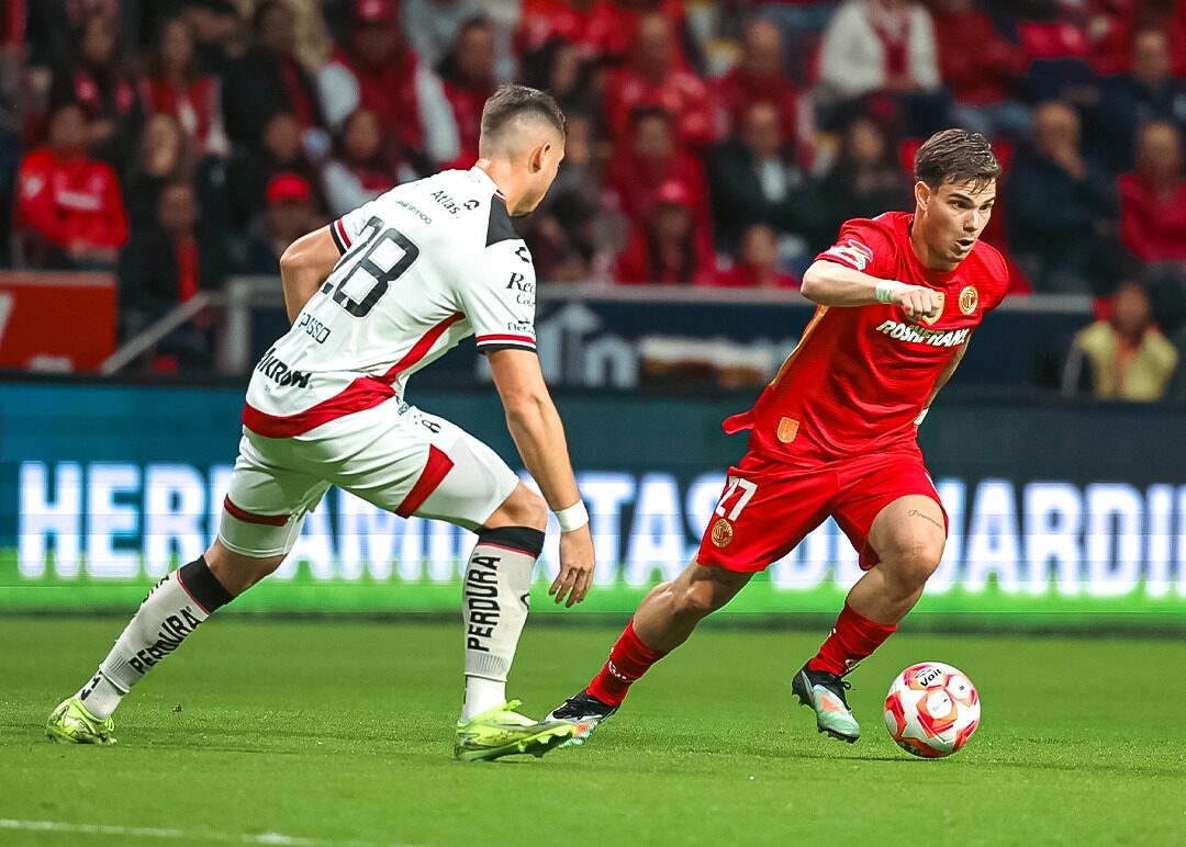 Toluca y Atlas empatan en dramático cierre