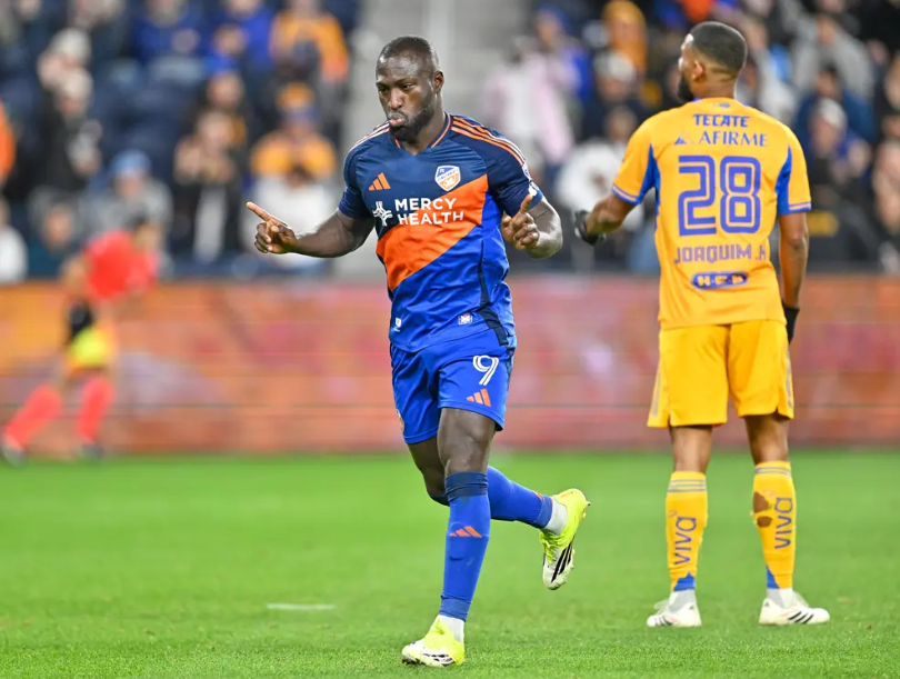FC Cincinnati sorprende y golea a Tigres en la ida de la Concachampions